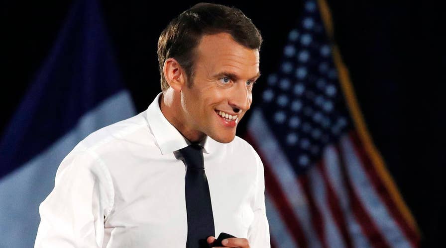 Macron takes pitch for Iran nuclear deal to Congress