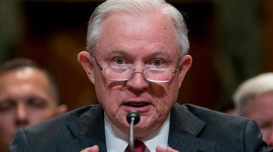 AG Sessions testifies on Capitol Hill