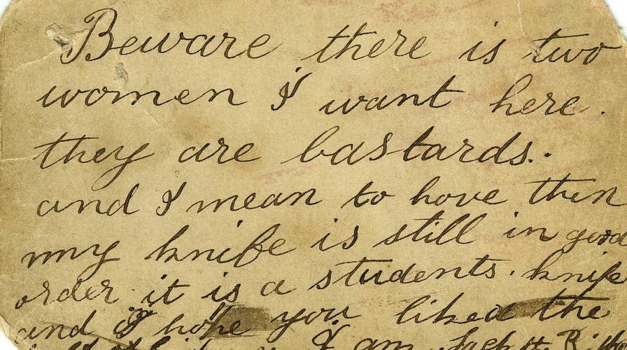 ‘I am Jack the Ripper’: Chilling postcard up for auction