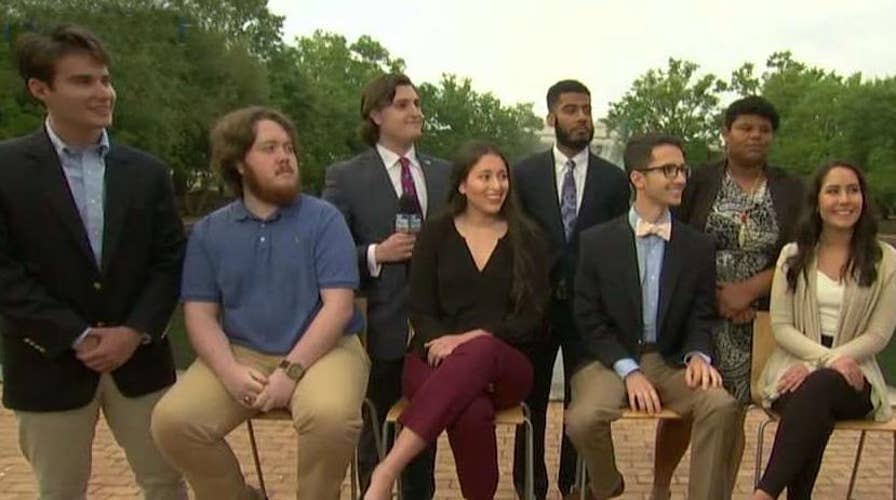 College students discuss President Trump's use of Twitter