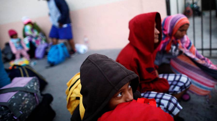 Growing showdown over 'caravan' of migrants