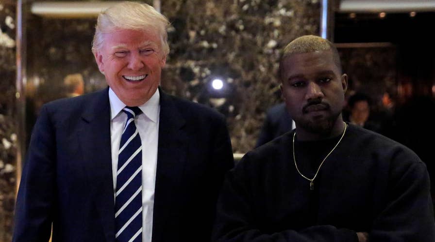 President Trump thanks Kanye and Chance the Rapper