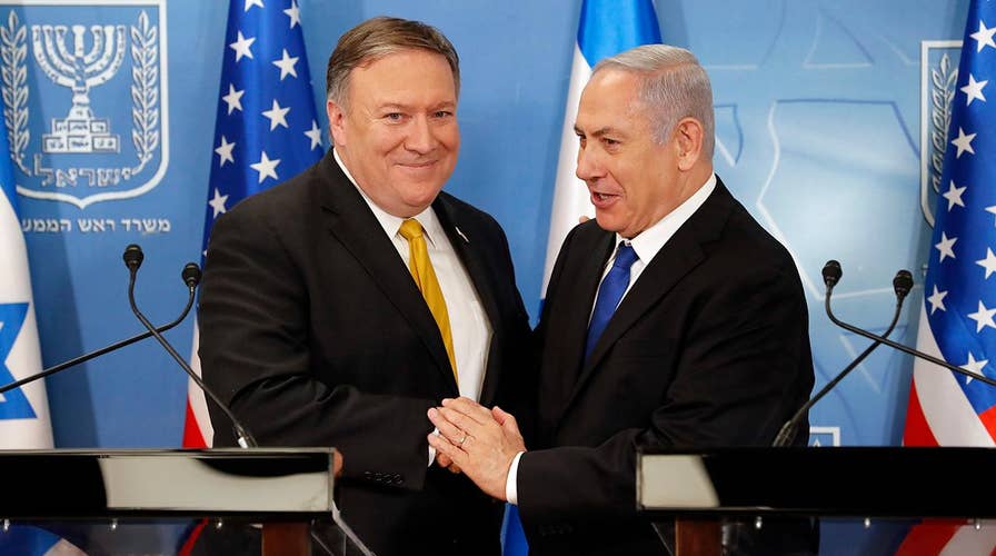 Pompeo arrives in Israel for talks with Netanyahu