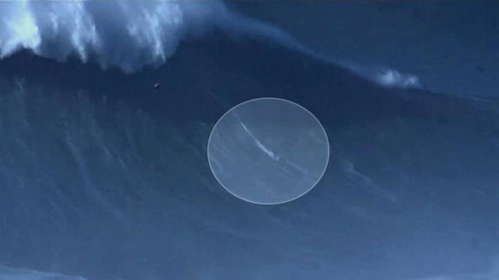 Surfer breaks biggest wave record on 80-foot monster