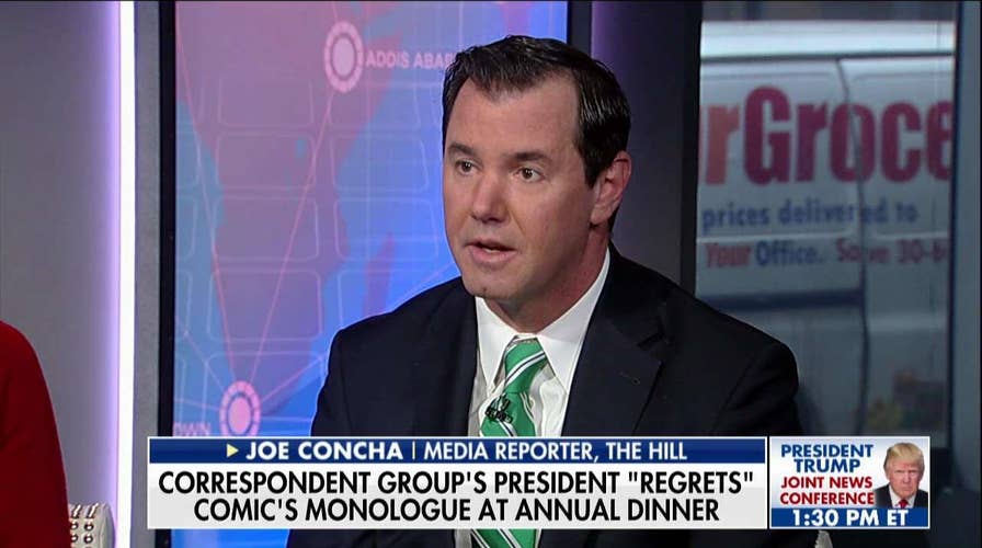 Joe Concha Reacts to Wolf's WHCD Routine