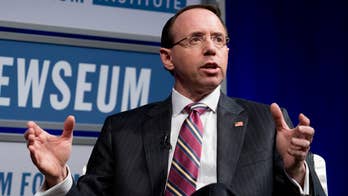 Rosenstein fights House GOP impeachment push, says DOJ 'is not going to be extorted'