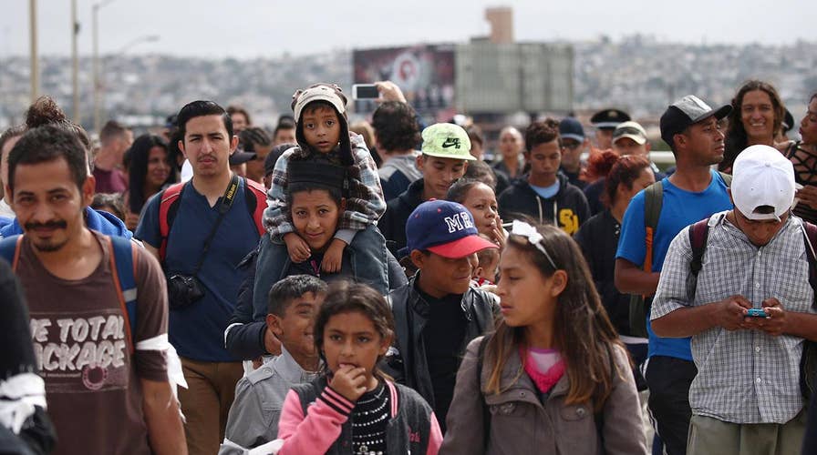 What are the legal options for caravan at border?