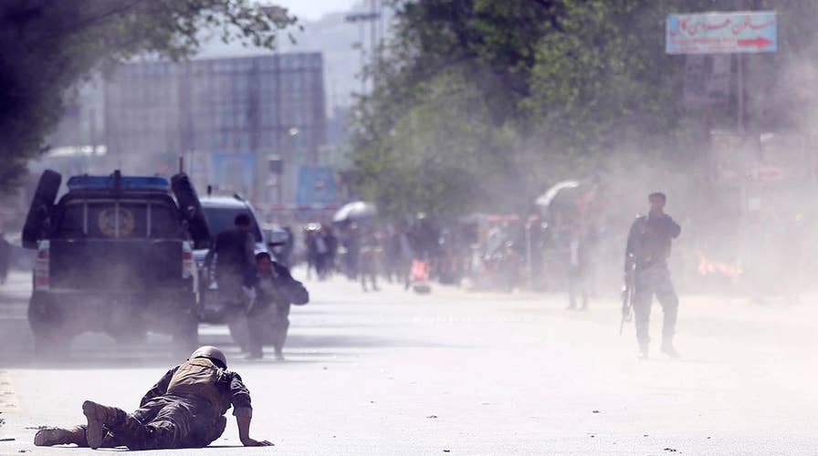 Journalists targeted in Kabul twin bombings