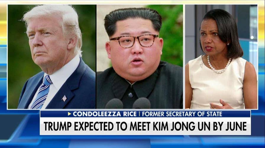 Condoleezza Rice Offers Trump Advice on North Korea Summit