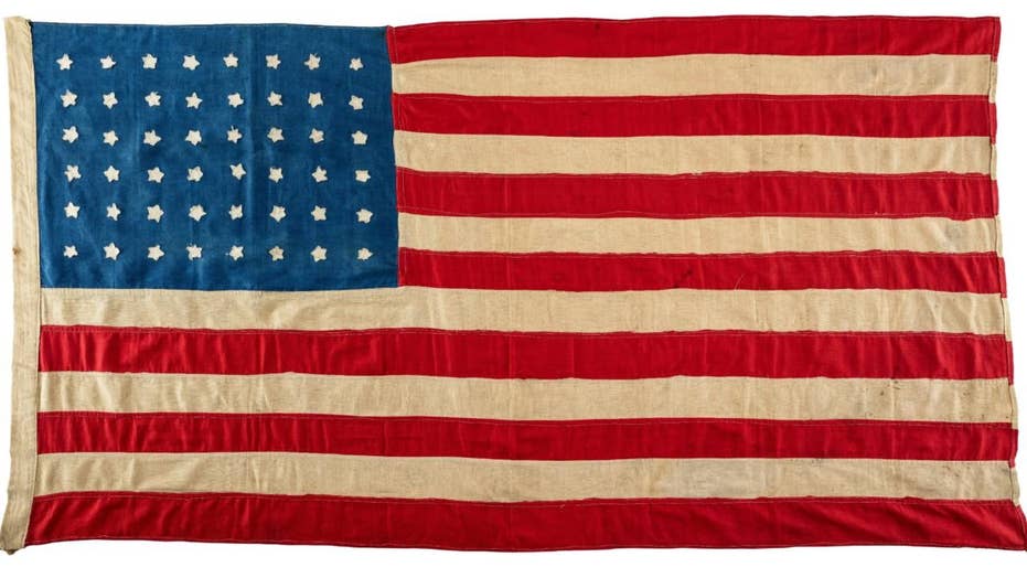 100-year-old flag made for US soldiers who died during World War I