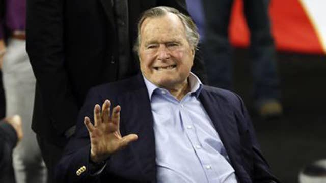 Former President George H.W. Bush still in the hospital