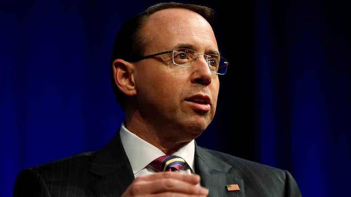 Deputy AG Rod Rosenstein firing back at impeachment threats