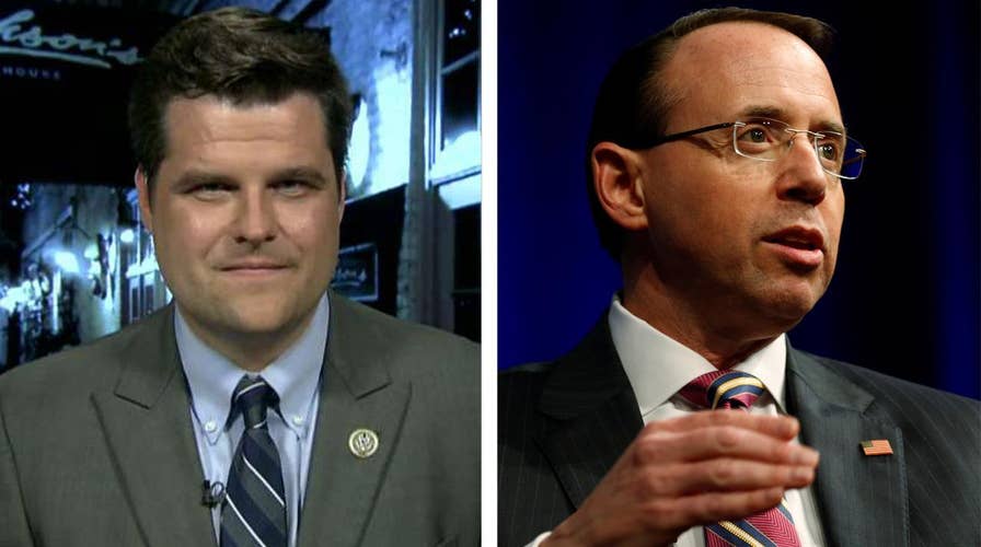 Freedom Caucus members draft Rosenstein impeachment articles