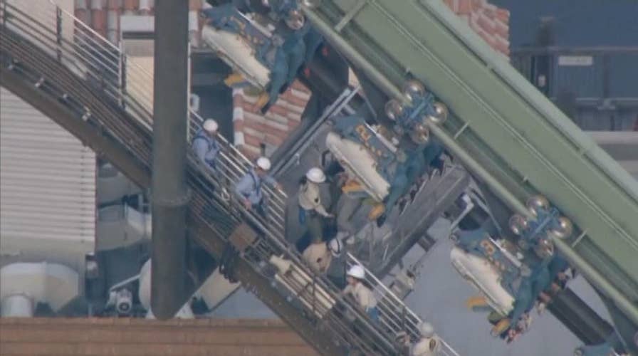 Universal Studios Japan coaster riders stranded for hours