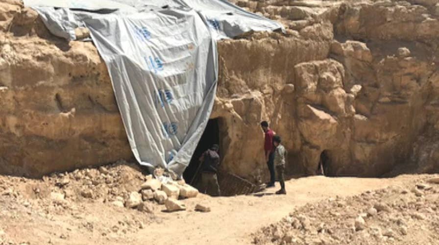 Archeologists find 'refuge cave' in former Isis territory
