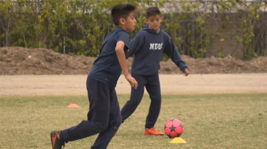 10-year-old twins scouted by professional soccer teams