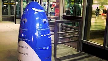 Women, security think LaGuardia's surveillance robot is ogling them, report says