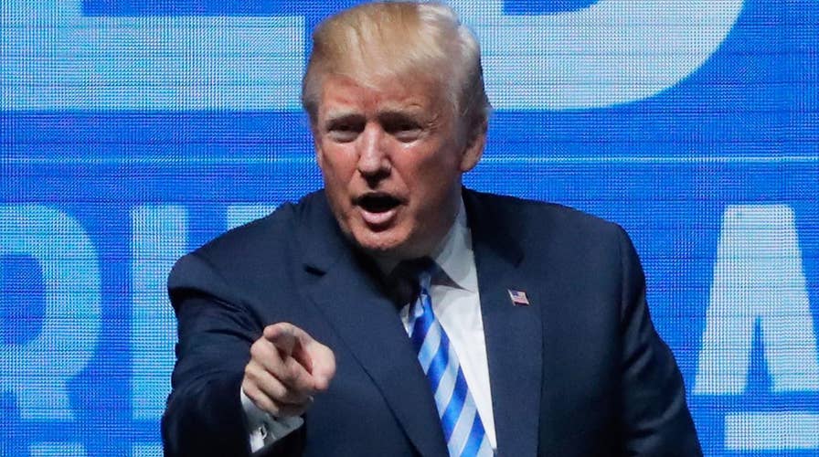 President Trump fires up crowd at NRA Convention