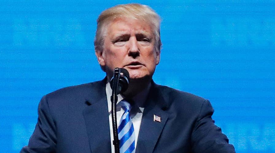 What is President Trump's definition of fake news?