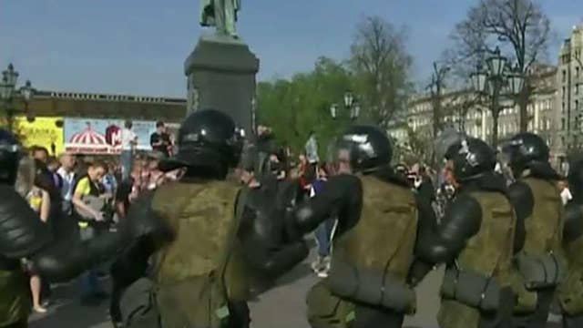 Anti Putin Protests Held In Moscow On Air Videos Fox News