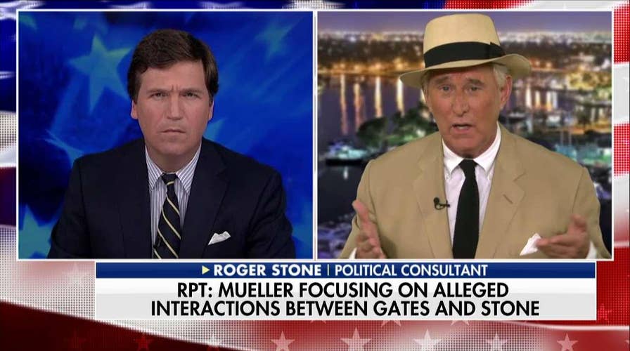 Stone Rips Mueller on Tucker Carlson Tonight