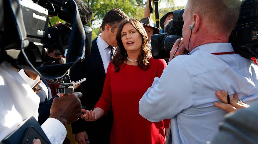 Laura Ingraham: The press vs. Sarah Sanders