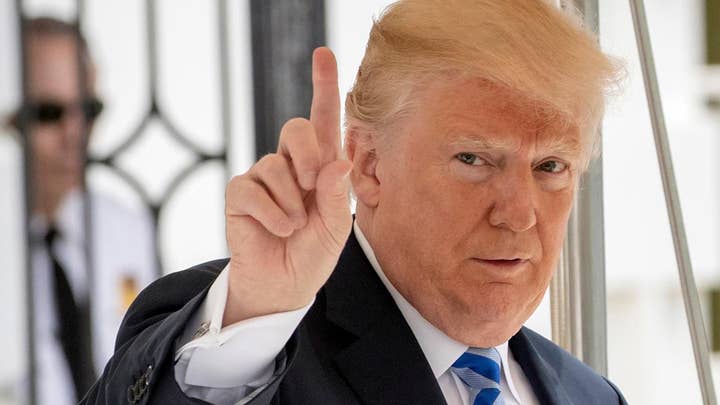 Trump lashes out at 'conflicts of interest' in Mueller probe