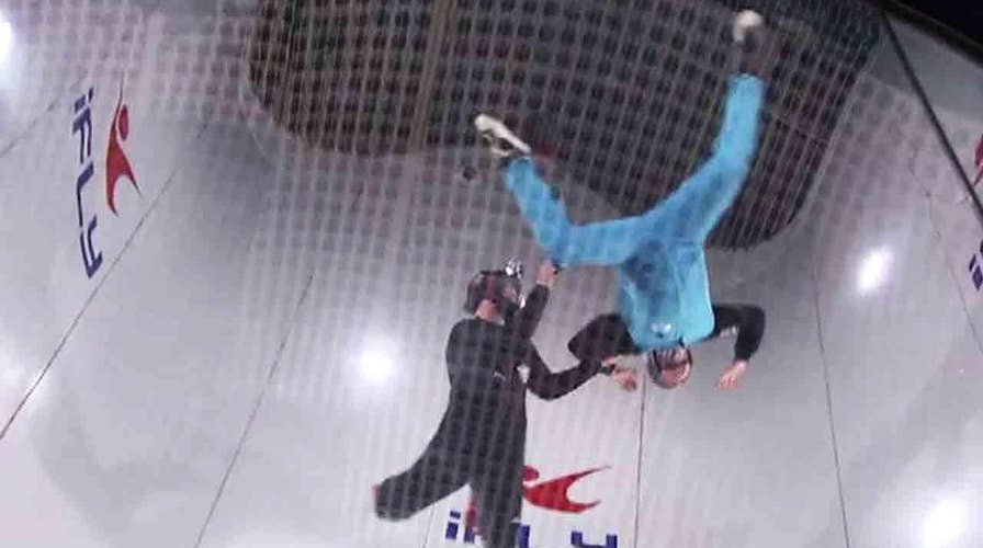 Navy veteran starts indoor skydiving company