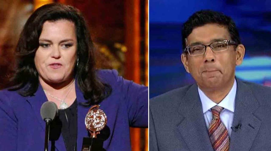 Dinesh D'Souza: Rosie O'Donnell broke the law 5 times