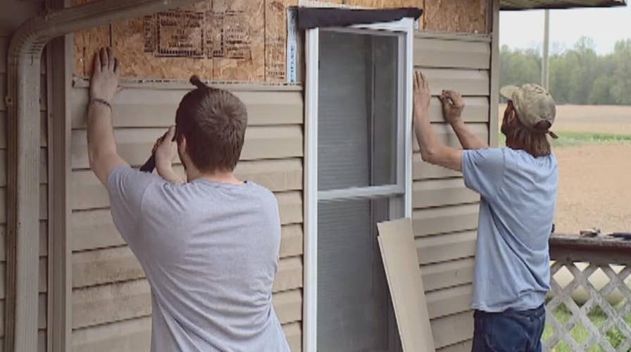 Non-profit helps veteran rebuild his home