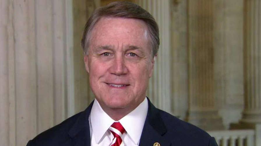 Sen. David Perdue calls to delay August recess