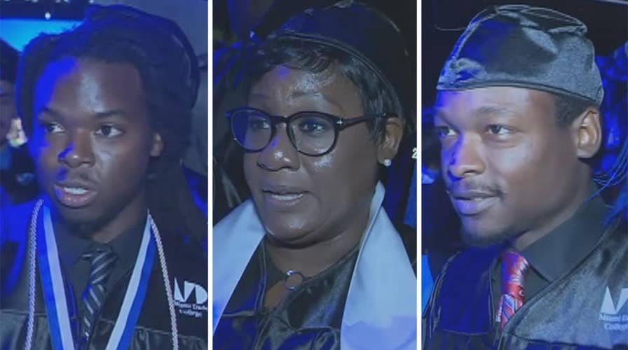 Graduation ceremony becomes a family affair