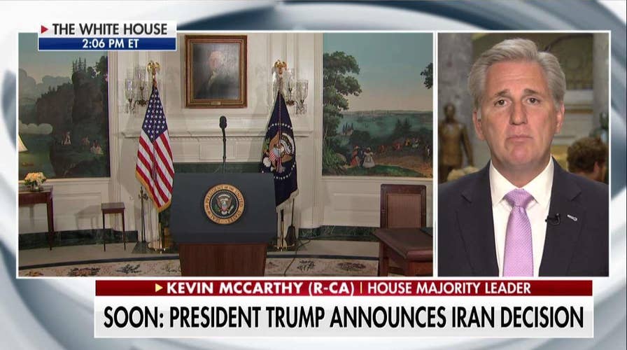 Kevin McCarthy on Trump Pulling US Out of Iran Nuclear Deal