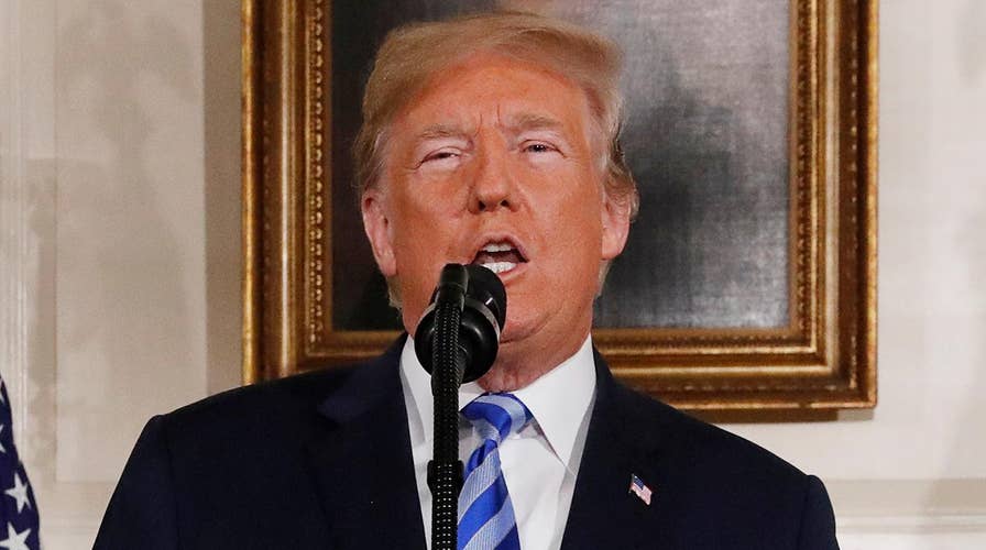 President Trump announces US will leave Iran nuclear deal