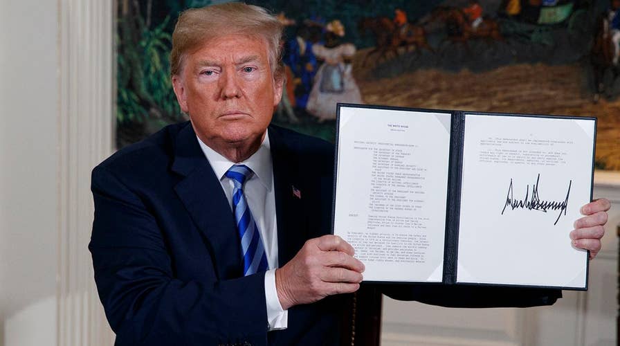 Fallout from President Trump's decision on the Iran deal