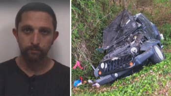 North Carolina firefighter responds to 'nightmare' wreck, learns his wife, kids hit by overdose suspect