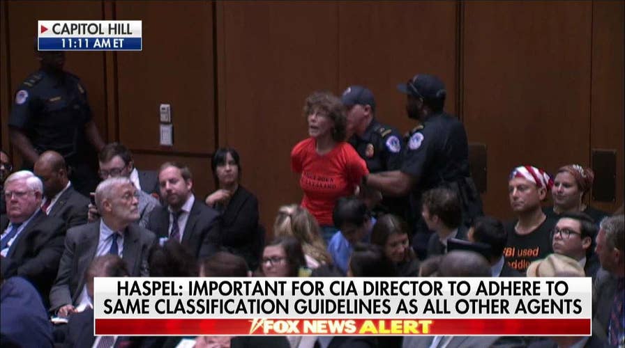 Protester Removed From Haspel Confirmation Hearing