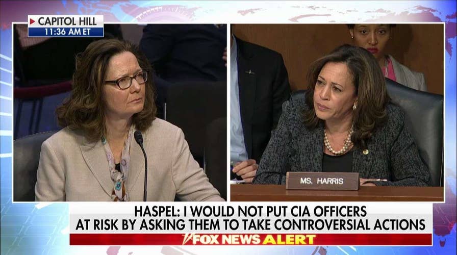 Harris Grills CIA Nominee on Interrogations Techniques