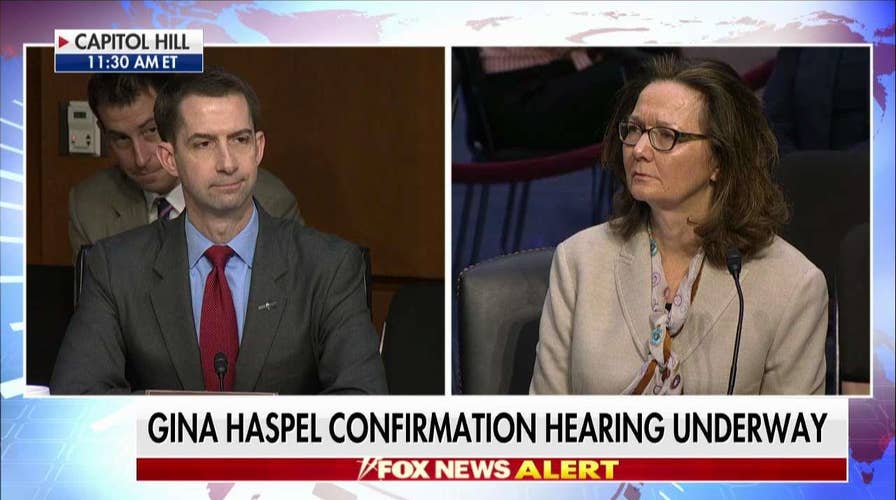 Sen. Cotton Praises Gina Haspel During Senate Confirmation Hearing