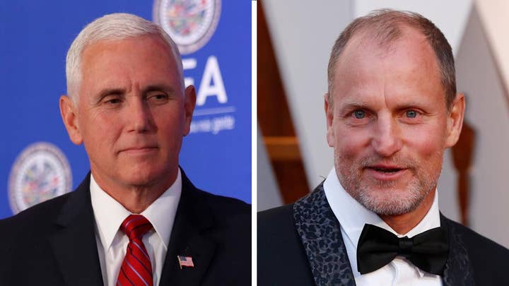 Woody Harrelson recalls his college memories of Mike Pence