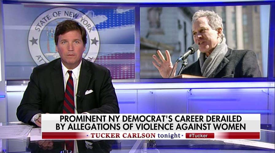 Tucker Reacts to Schneiderman News