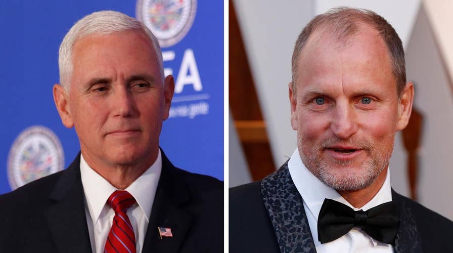 Woody Harrelson recalls his college memories of Mike Pence