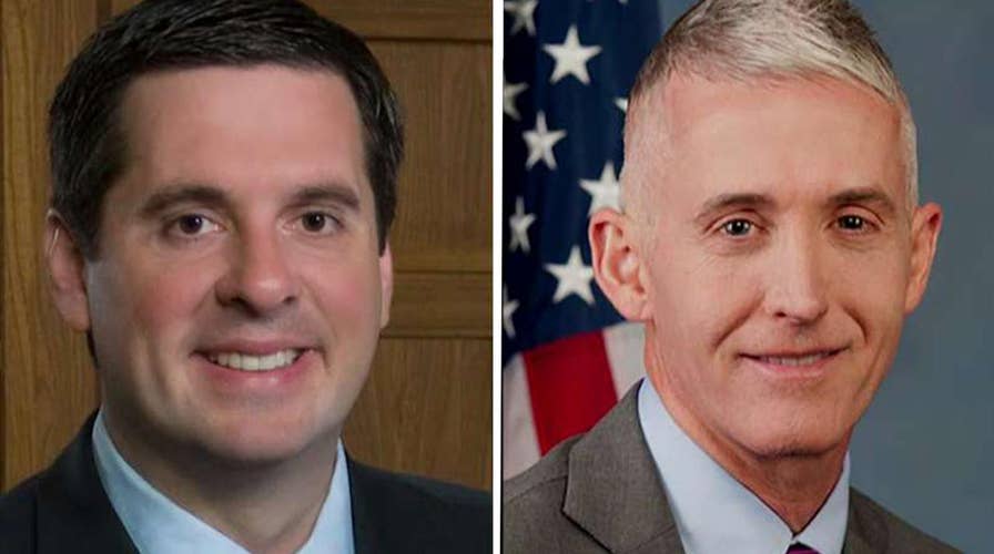 Nunes and Gowdy meet with Justice Department officials