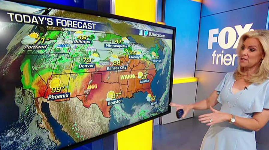 National forecast for Friday, May 11