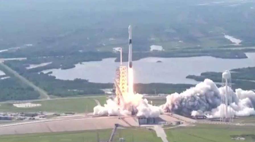 Bangabandhu 1 satellite launches aboard SpaceX Falcon 9