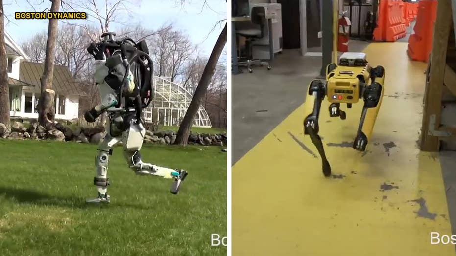 boston dynamics running robot