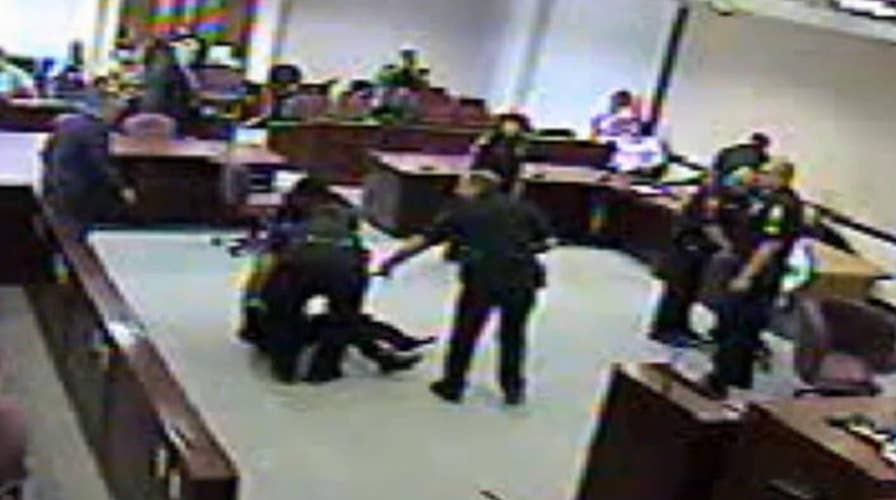 Brawl breaks out in Florida courtroom after guilty verdict