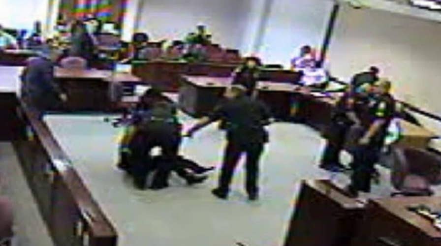 Brawl breaks out in Florida courtroom after guilty verdict
