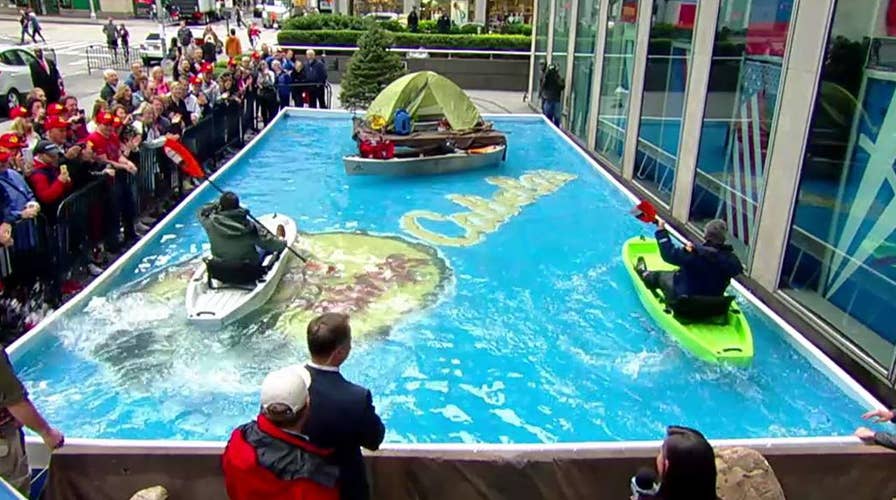 Kayak racing: Pete Hegseth vs. Ed Henry