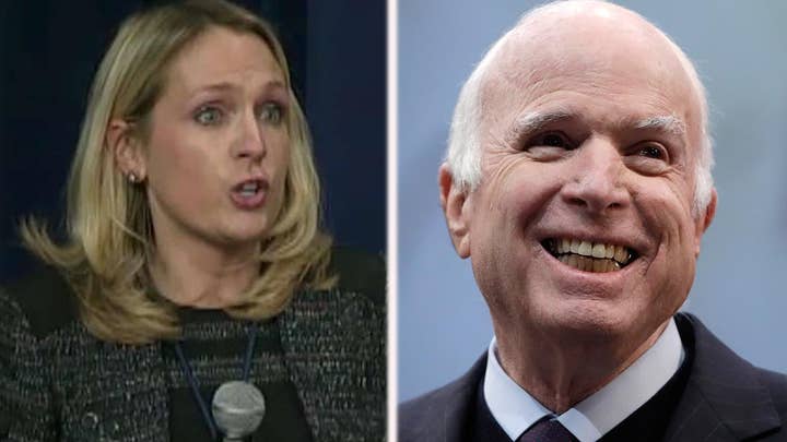 White House faces backlash over comment about McCain